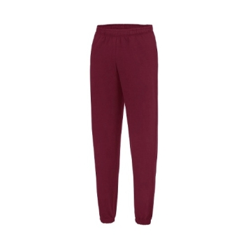 College Cuffed Jogpant JH072 - Burgundy