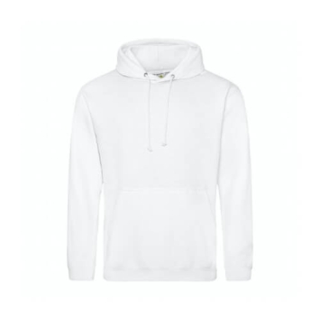 AWDis College hoodie Arctic-white