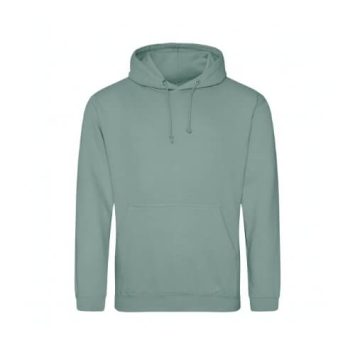 College Hoodie Dusty Green