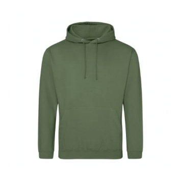 College Hoodie Earthy Green