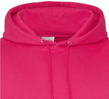 College Hoodie Hot-pink.