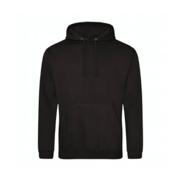 AWDis College hoodie Jet black