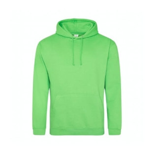 AWDis College hoodie Lime green