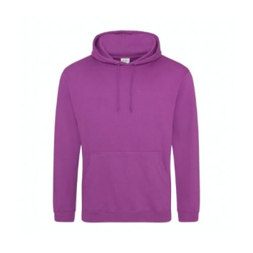 AWDis College hoodie Magenta magic