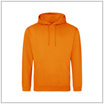 Uiseks College Hoodie JH001 Pumpkin Pie - BBshirts.nl
