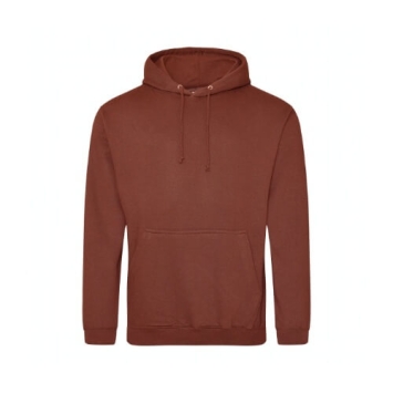 College Hoodie Red Rust