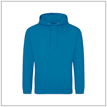 Sapphire blue College Hoodie JH001 - BBshirts.nl