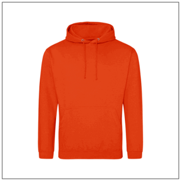 Sunset orange College Hoodie JH001 - BBshirt.nl