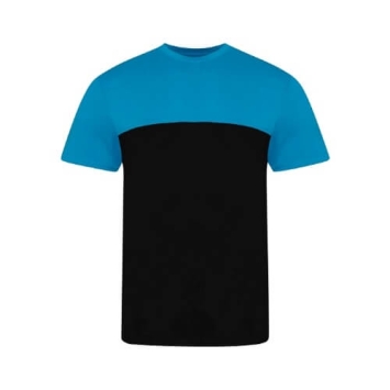 Colour block T JT110 - Black azure