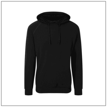Cool Fitness Hoodie JC052 - Jet black
