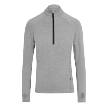 Cool Flex Zip Top JC030 - Silver grey