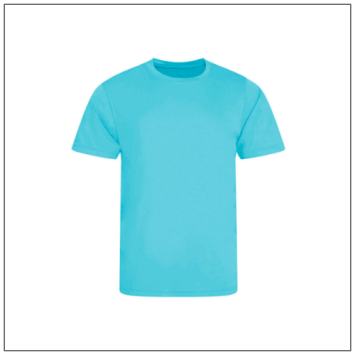 AWDis Cool Smooth T JC020 Turquoise blue.