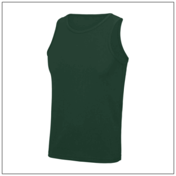 Dri-Fit heren singlet jc007 - Bottle Green
