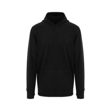 Corcovado Organic Hoodie EA041 - Jet black.