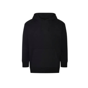 Crater Recycled Hoodie EA042 Black.
