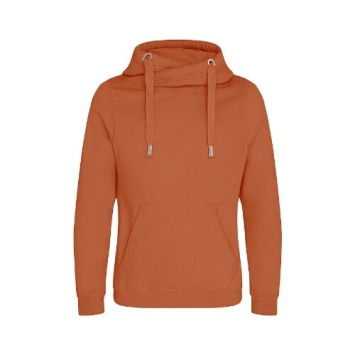 Cross Neck Hoodie JH021 Ginger Biscuit