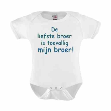 De liefste broer is toevallig mijn broer Rompertje