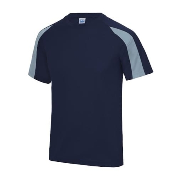 Dri-Fit Contrast Cool T - Oxford Navy - Sky Blue.