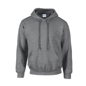 Gildan Hoodie 18500 - Graphite Heather.
