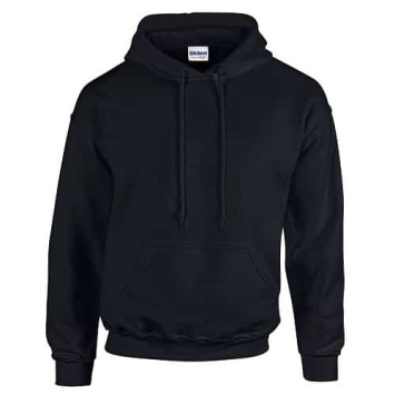 Gildan hoodie Jet-black