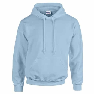 gildan hoodie light blue