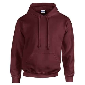 gildan hoodie 18500 maroon