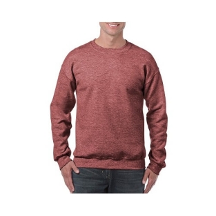Gildan Sweater 18000 Heather Sport Dark Maroon