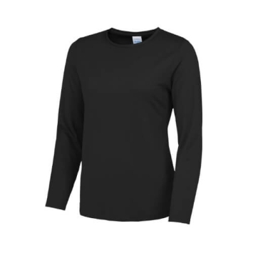 Dri-Fit Girlie Longsleeve Cool t JC012 Jet Black