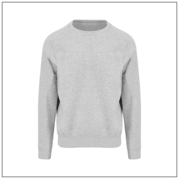 Graduate Heavyweight Sweater JH130 in het grijs