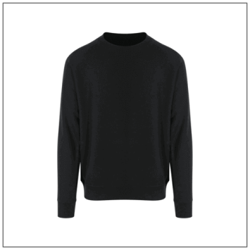 Graduate Heavyweight Sweater JH130 - Jet black