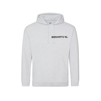 Grijze hoodie bedrukt met naam - BBshirts