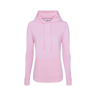 Girly College hoodie Baby Pink
