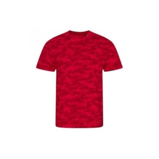 Camo tshirt JT034 Red