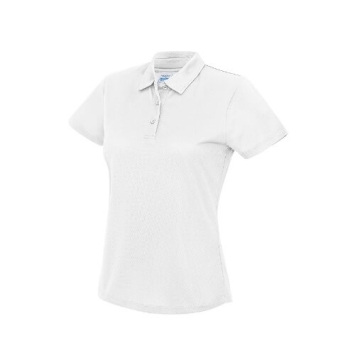 Woman\'s Cool Polo JC045 - Arctic white