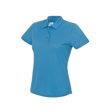 Woman's Cool Polo JC045 - Sapphire blue