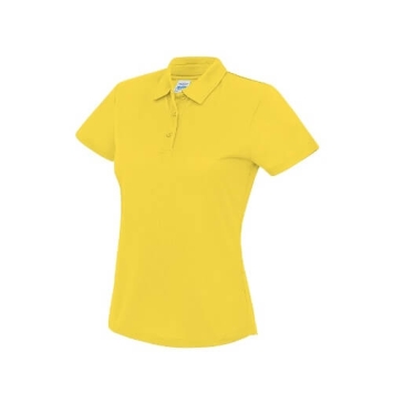Woman's Cool Polo JC045 - Sun yellow