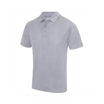 Kids Cool Polo JC040J - Heather Grey