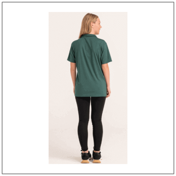 Kids Cool Poloshirts JC040J voor kinderen - model achterkant