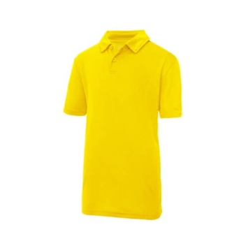 Kids Cool Polo JC040J - Sun Yellow