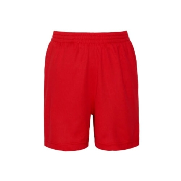 Kids Cool Short JC080J - Fire Red