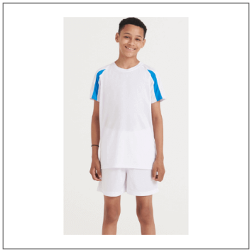 Kids Cool Shorts JC080J Arctic white model