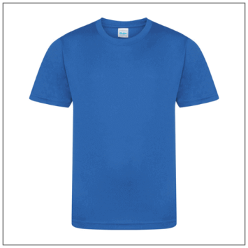 Kids Cool Smooth T JC020J - Royal Blue