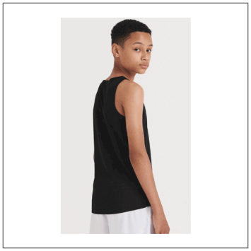 Kids Cool Vest JC007J model achterkant