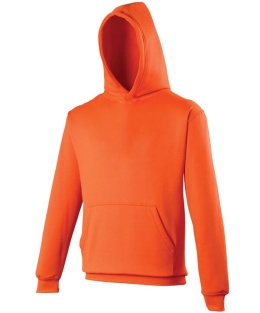 AWDis Electric hoodie Fluor oranje JH004J