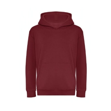 Kids Organic Hoodie JH201J Burgundy