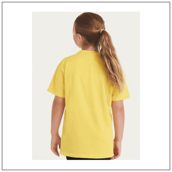Kids Recycled Cool T JC201J model achterkant