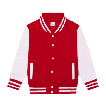 AWDis Kids Varsity Jacket JH043J | BBshirts