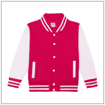 AWDis Kids Varsity Jacket JH043J | BBshirts