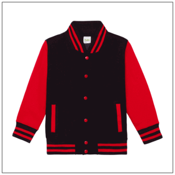 AWDis Kids Varsity Jacket JH043J | BBshirts