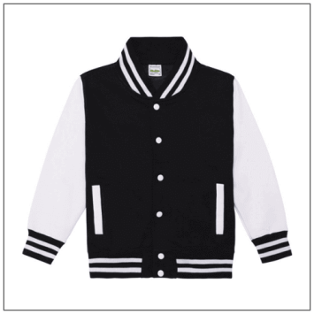 AWDis Kids Varsity Jacket JH043J | BBshirts